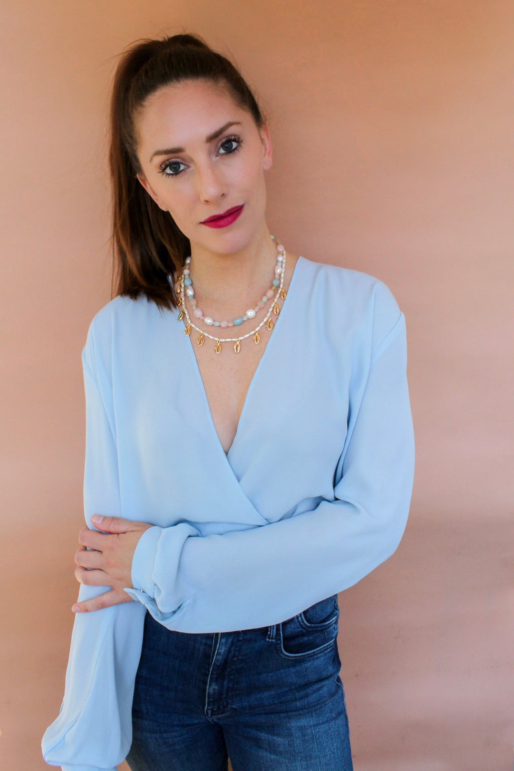 Pearl Shells Necklace-2