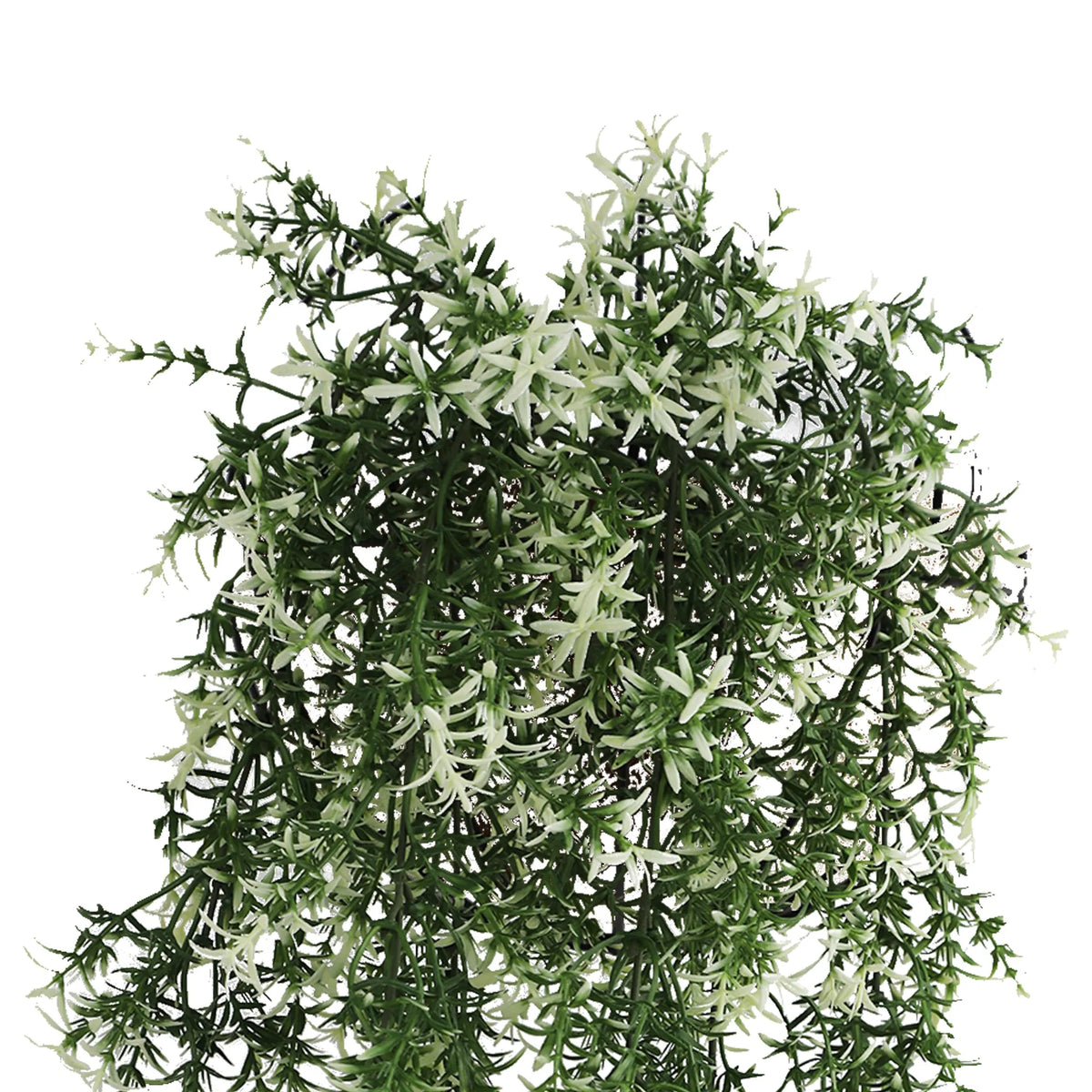 Star Jasmine Vine Artificial Hanging Plant 7.8×30in – NFPA 701 Certified – UV Resistant-2