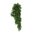Mossy Cedar Vine Garland Artificial Hanging Bush 8.6×30in – NFPA 701 Certified – UV Resistant-0