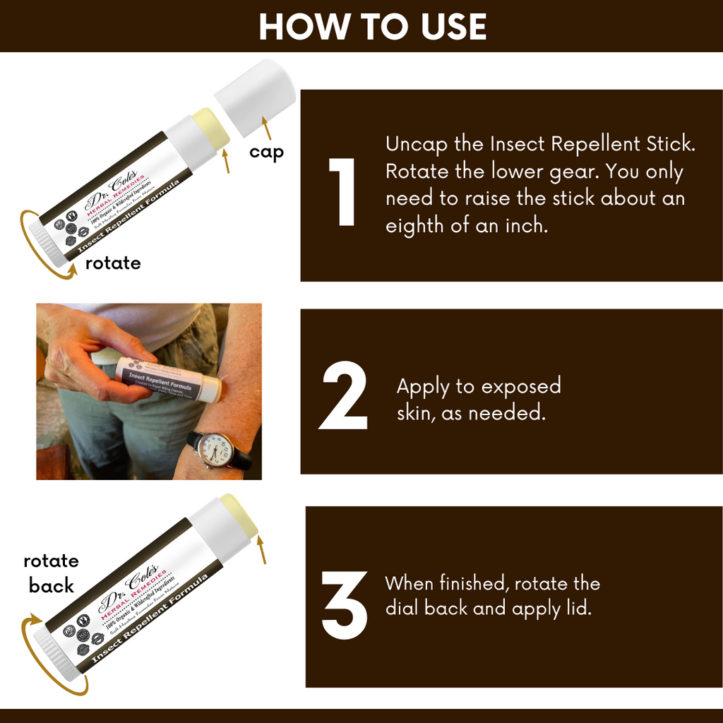 Dr. Cole's Insect Repellent Stick SixPak-2