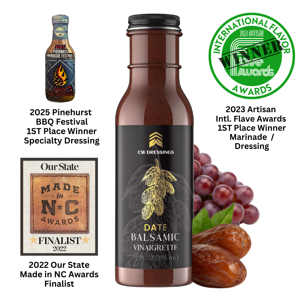 Date Balsamic Vinaigrette Marinade & Dressing-2