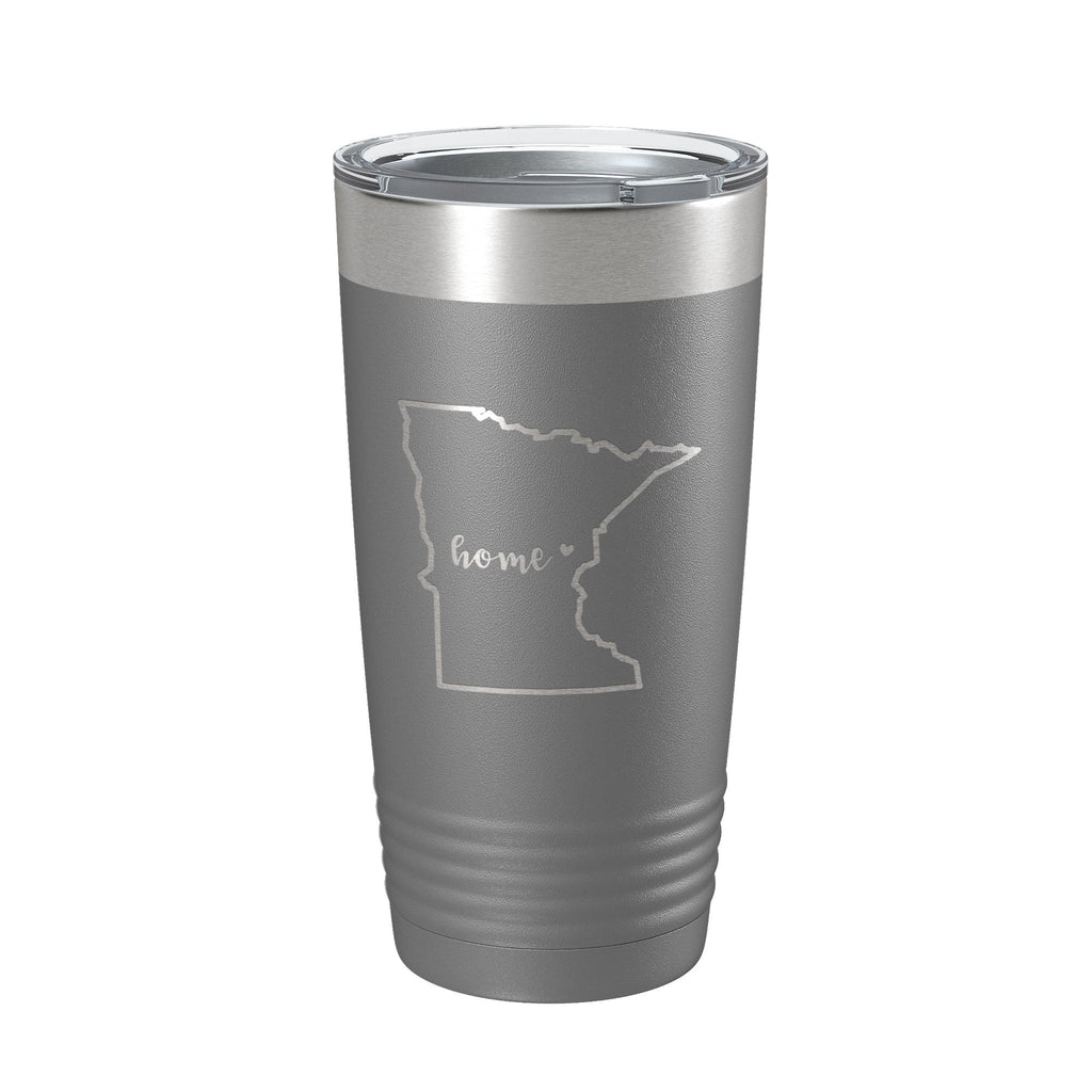 Minnesota Tumbler Home State Travel Mug Insulated Laser Engraved Map Coffee Cup 20 oz-16