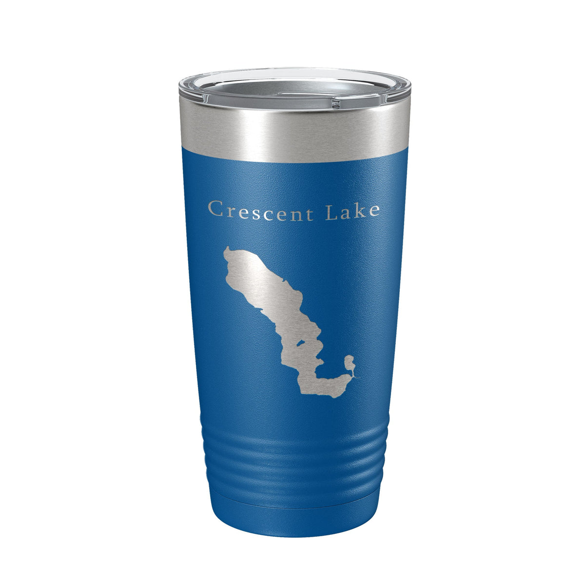 Crescent Lake Map Tumbler Travel Mug Insulated Laser Engraved Coffee Cup Florida 20 oz-6