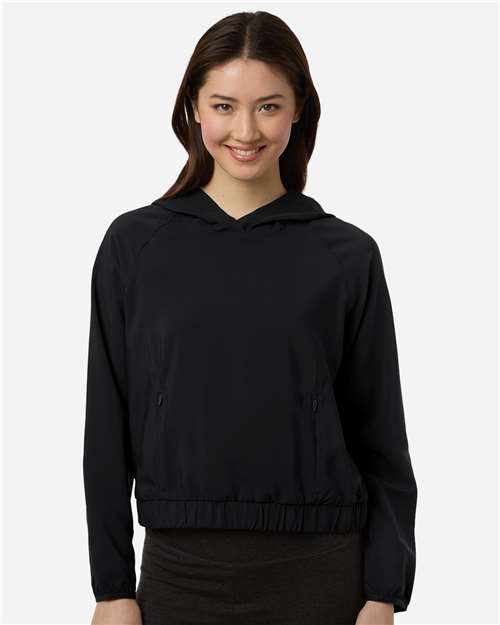CORE365 CE520LW Women's UltraUVP Shoreline Long Sleeve Hooded Pullover-1