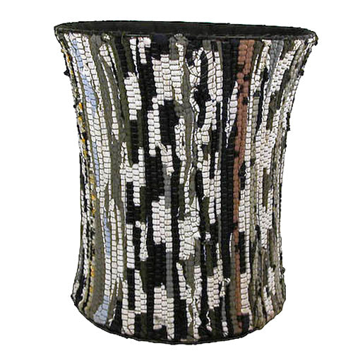 Small Recycled Cloth Wastebasket-0