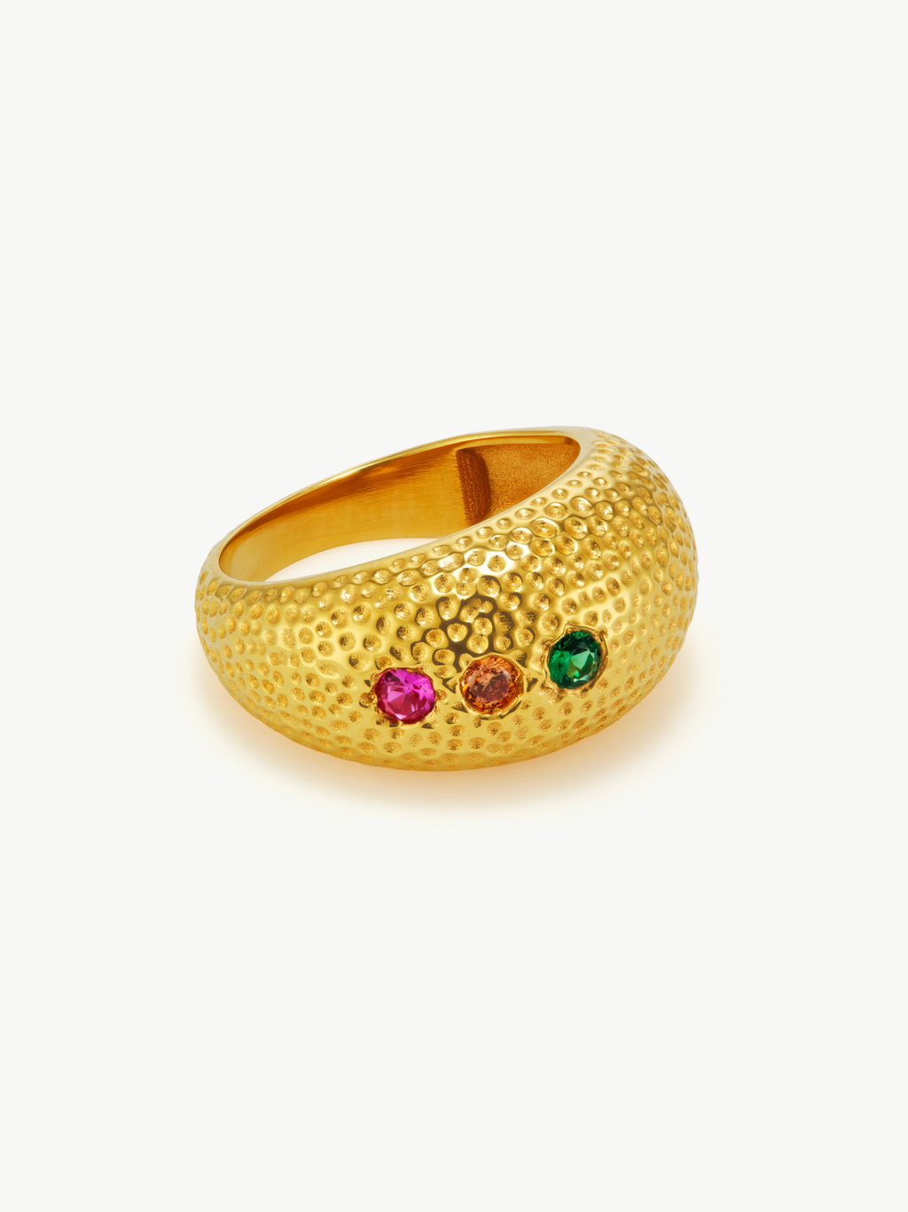 Gold Vermeil dome ring – Zadie | No More Nobody-2