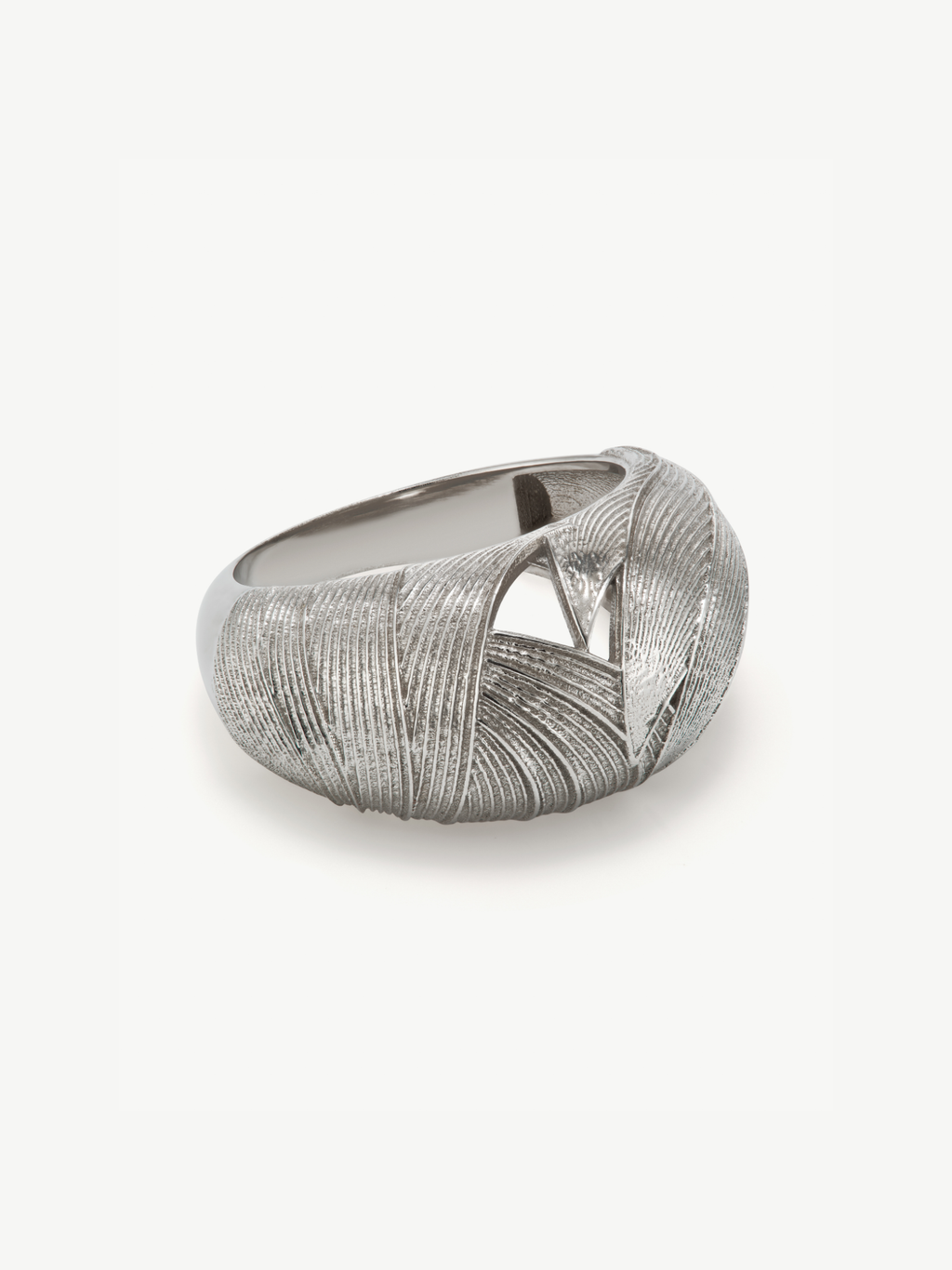 Sterling Silver dome ring – Day | No More Nobody-2
