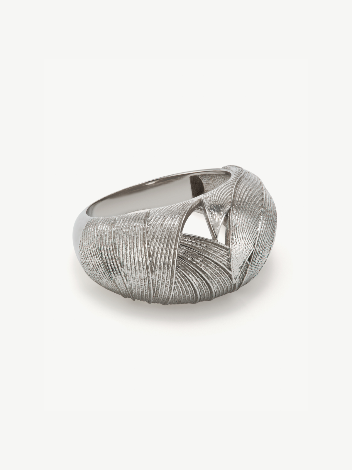 Sterling Silver dome ring – Day | No More Nobody-2