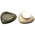 Soapstone Heart Tealight Holder-2