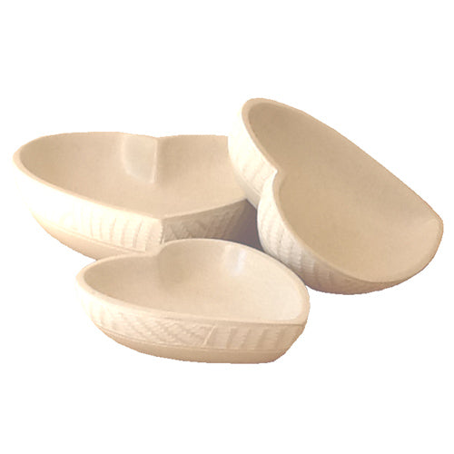 White Soapstone Heart Dish-1