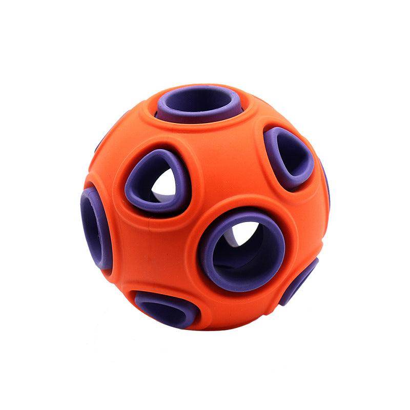 Glowing melody dog toy ball in vibrant rubber with interactive light and sound features — view 4