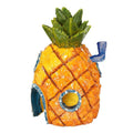 SpongeBob pineapple aquarium house fish tank decoration made of brightly colored non-toxic resin.