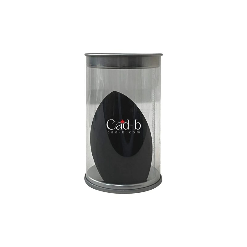 Angled latex-free makeup blender sponge in soft foam for flawless liquid foundation and contour application — view 3