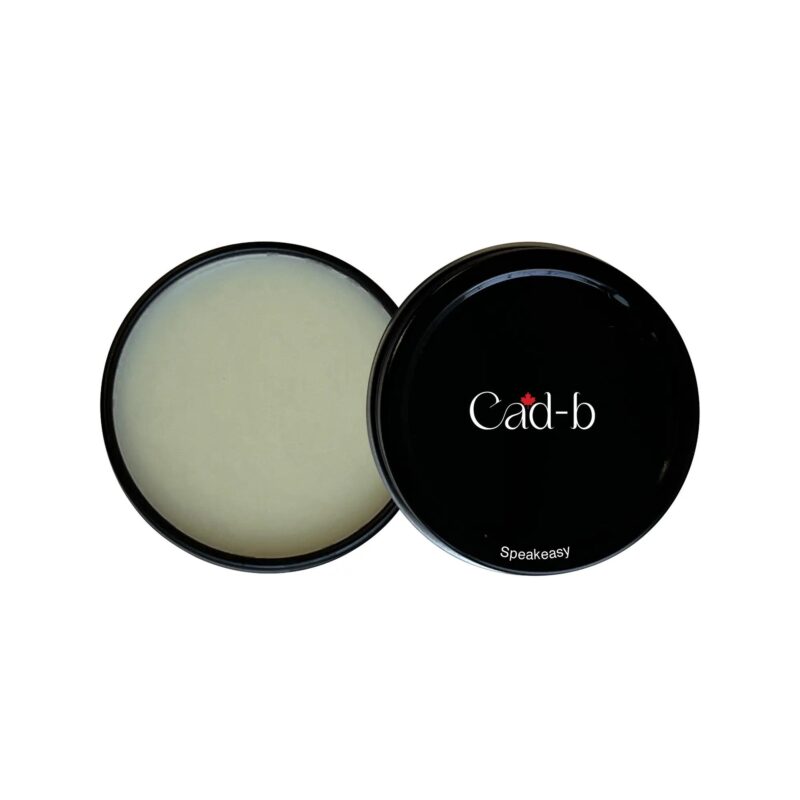 Speakeasy solid cologne in a compact travel tin, natural vegan men's fragrance balm. — view 3