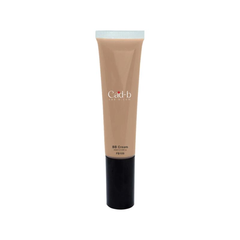 Tube of hydrating medium coverage BB cream with SPF 18 face makeup — view 3