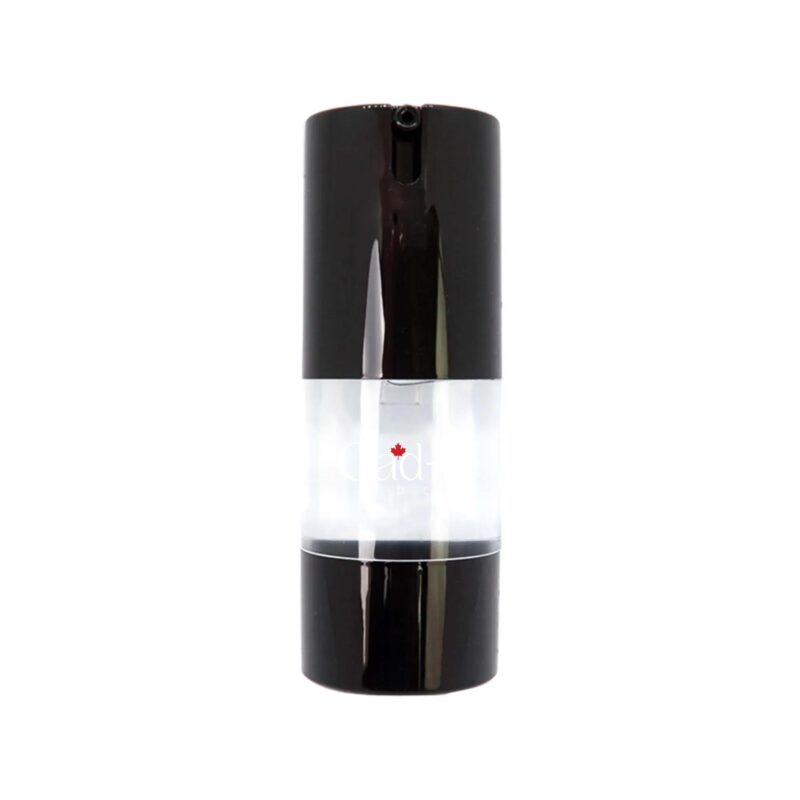 Clear mattifying face primer bottle, 20ml paraben-free pore blurring makeup base for oil control — view 3