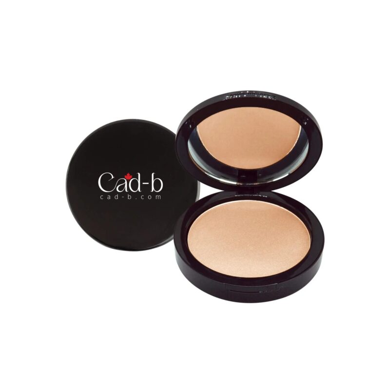 Dual blend powder foundation compact in shade Malibu for a flawless matte makeup finish — view 3
