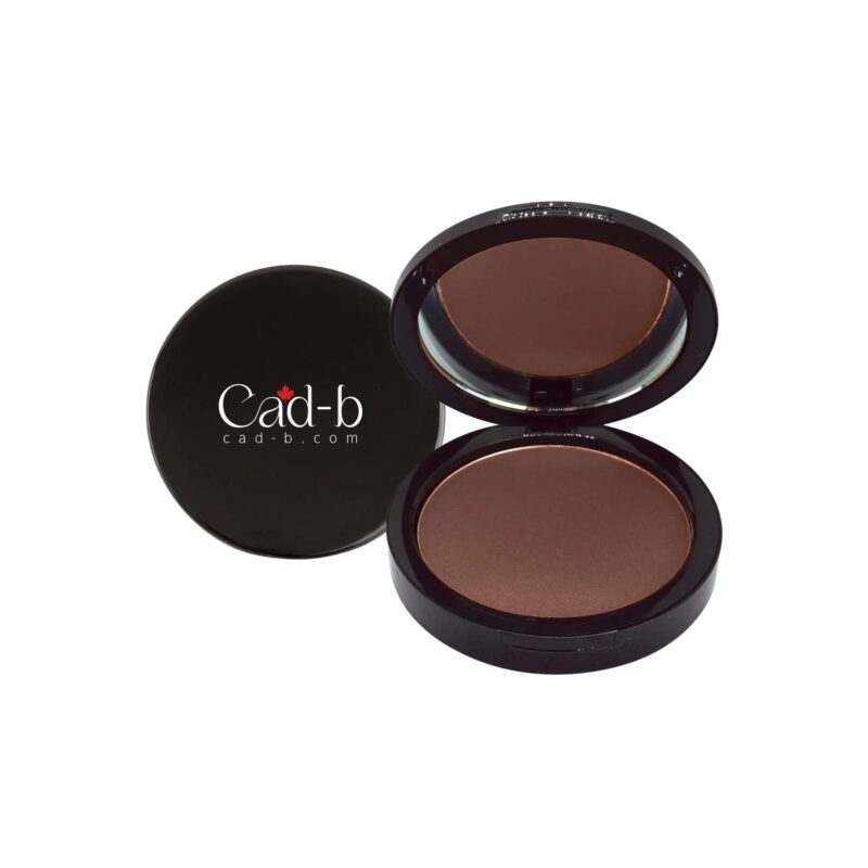 Cinnamon dual blend powder foundation compact for face makeup with a sleek matte finish — view 3