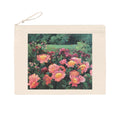 Eco-Friendly Pouch with 'Pink Princess' I Original Artwork by American Artist Barbara Cleary-0