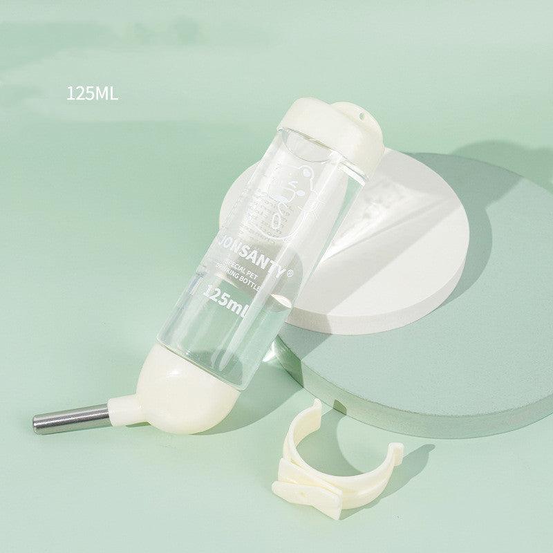 WhisperFlow plastic pet water dispenser hanging bottle for hamsters and rabbits, leak proof design. — view 5