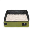 Foldable portable pet travel litter box made of waterproof Oxford cloth for outdoor camping
