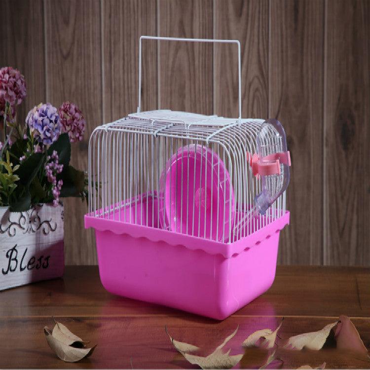 Petty deluxe hamster habitat, compact wire and plastic small pet enclosure available in vibrant colors — view 2