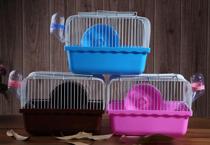 Petty deluxe hamster habitat, compact wire and plastic small pet enclosure available in vibrant colors — view 5