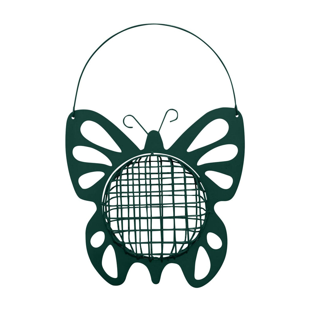 Modern minimalist iron hanging bird feeder for outdoor garden and patio decor — view 5