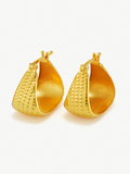Gold Vermeil hoop earrings – Angela | No More Nobody-0