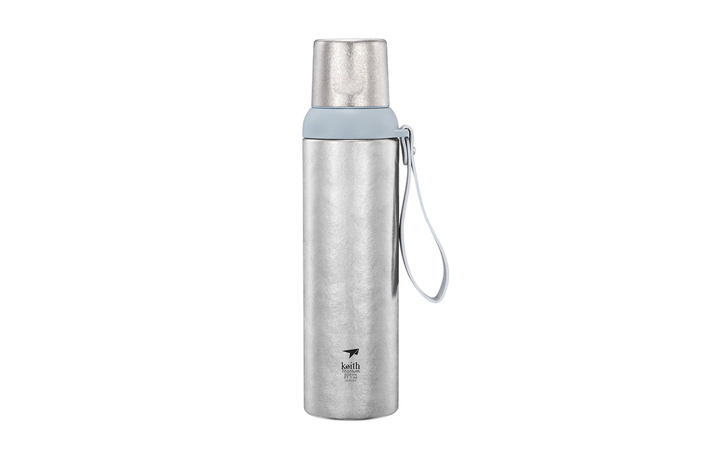 KEITH Titanium Vacuum Insulated FlexLid Bottle, 800ml / 27 fl oz - Ti3106-0