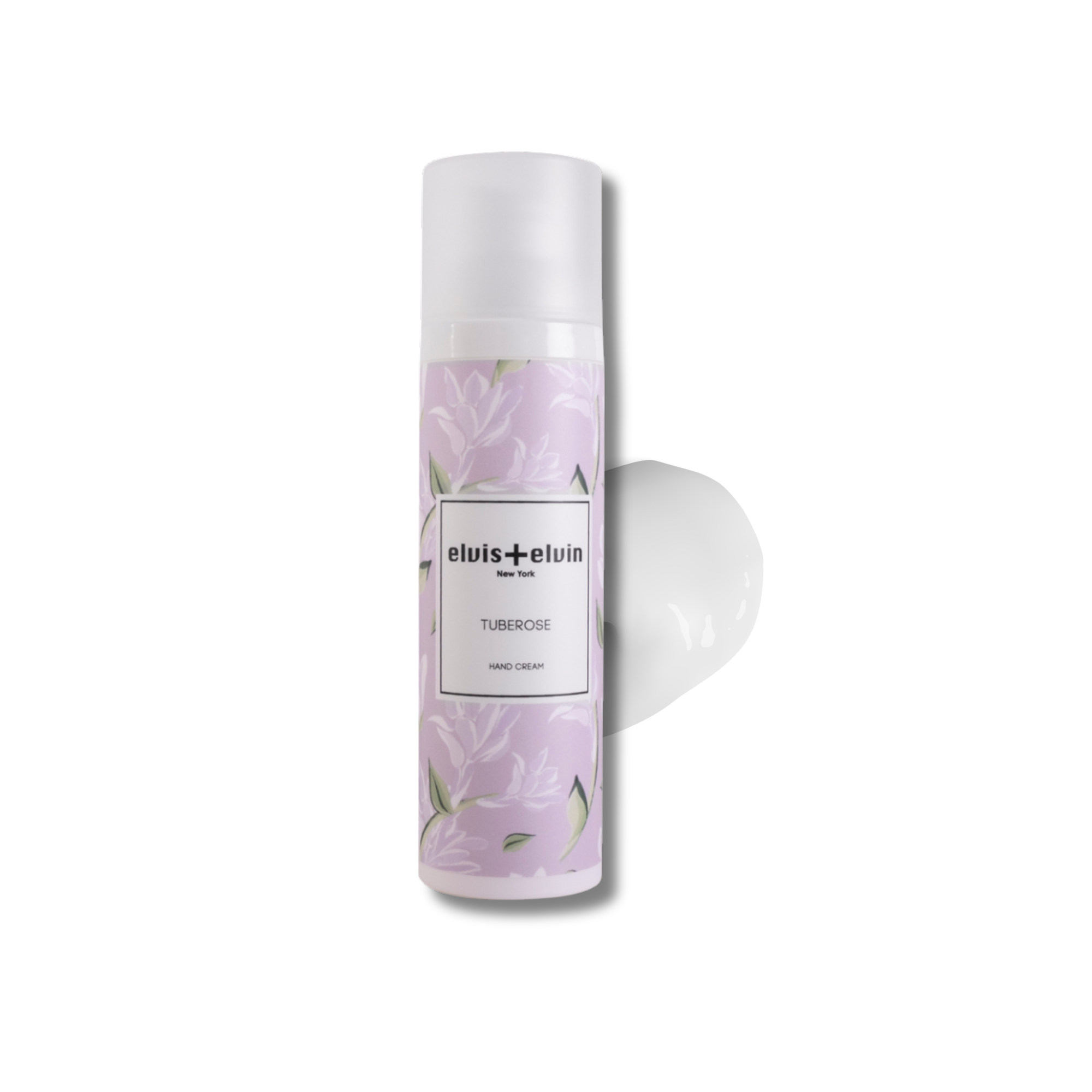 Tuberose fragrance hand cream tube with hyaluronic acid for deep hydration and dry skin relief — view 2
