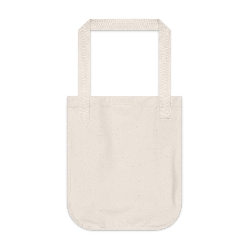 Organic Canvas Tote Bag with 'Hacienda Road' Landscape I Original Artwork by American Artist Barbara Cleary-1