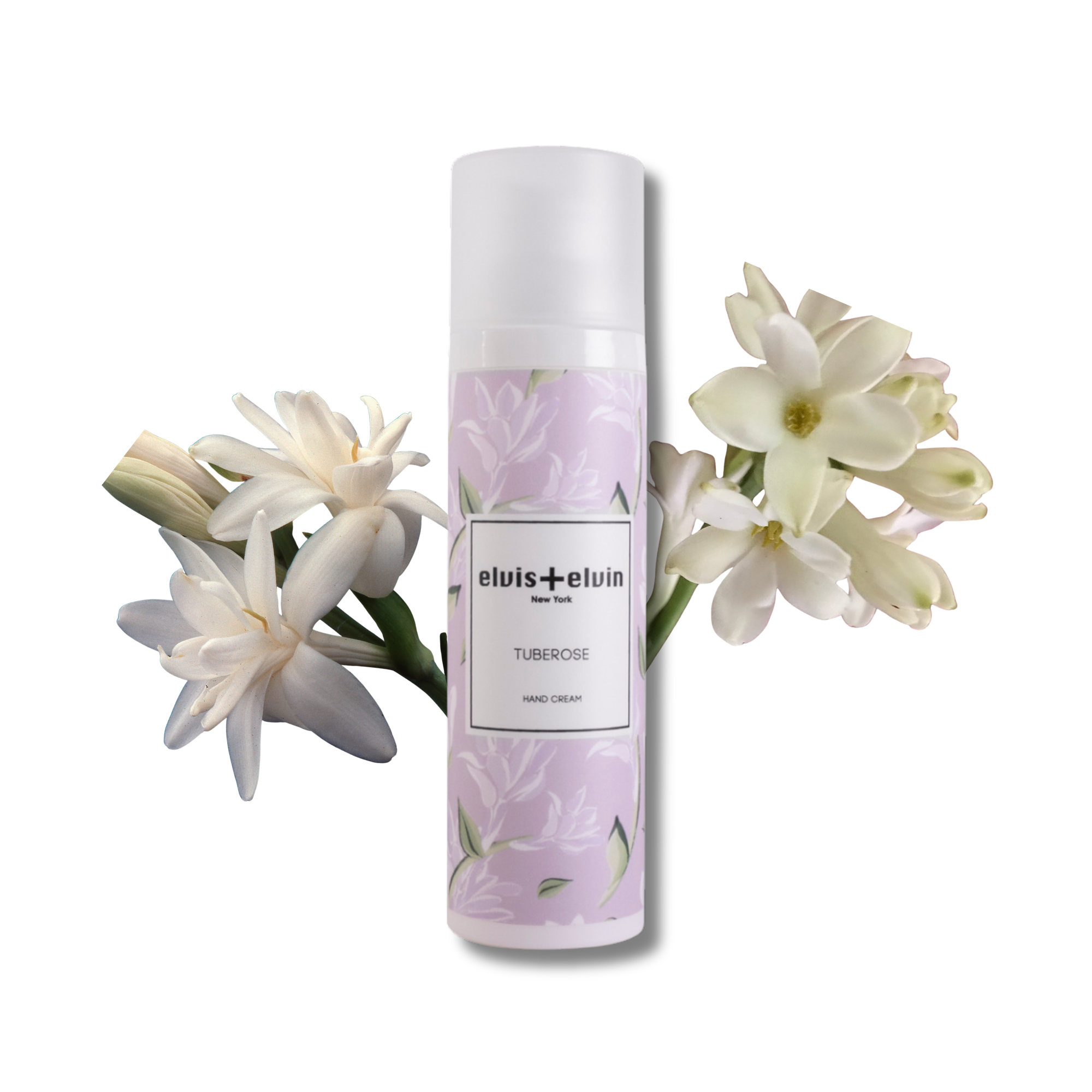 Tuberose fragrance hand cream tube with hyaluronic acid for deep hydration and dry skin relief — view 4