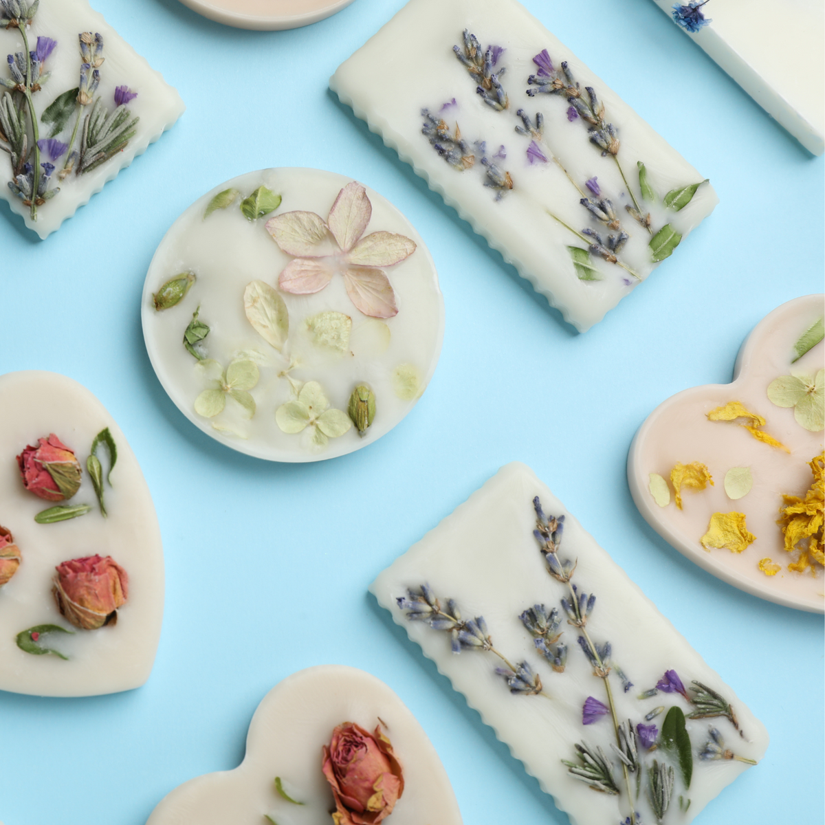 Botanical Wax Sachet – Spa & Relaxation | Calming Closet & Drawer Scents-4