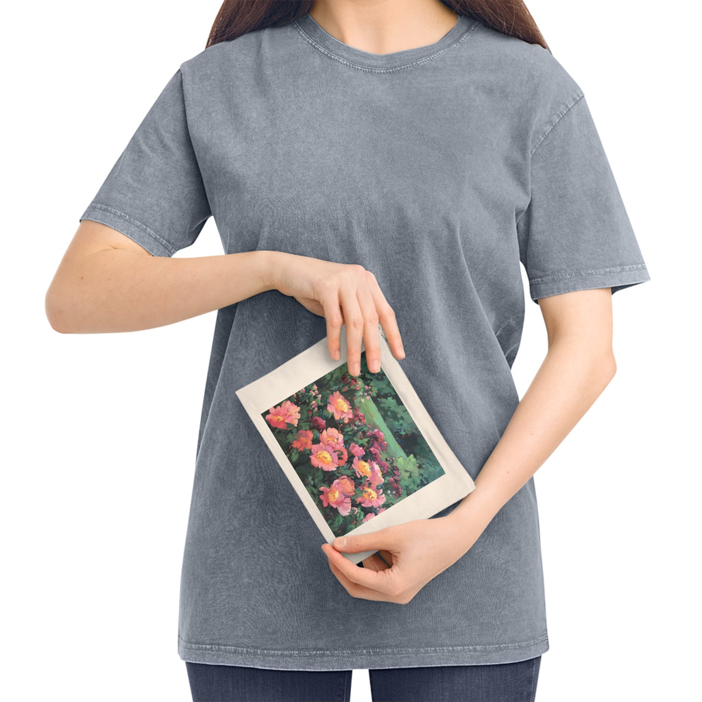 Eco-Friendly Pouch with 'Pink Princess' I Original Artwork by American Artist Barbara Cleary-4