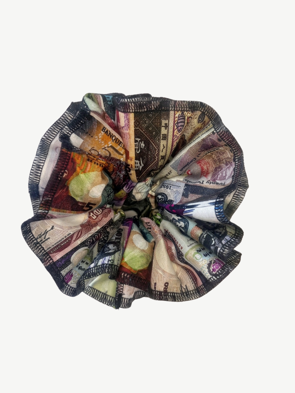 Organic Cotton old Money scrunchie - Azaria | No More Nobody-0