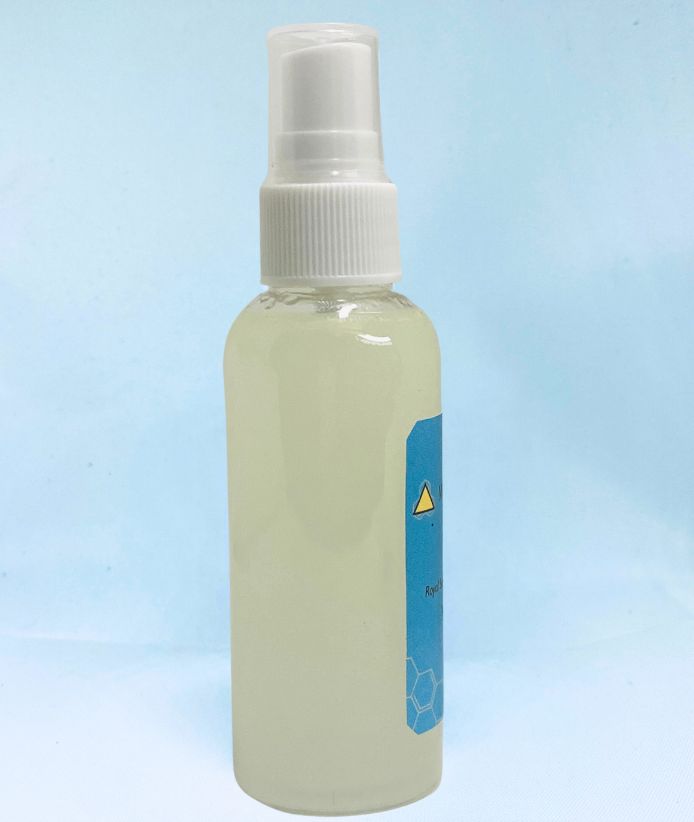 Asra Sage smudge oil spray bottle with lavender and copaiba for energy cleansing and skincare — view 4