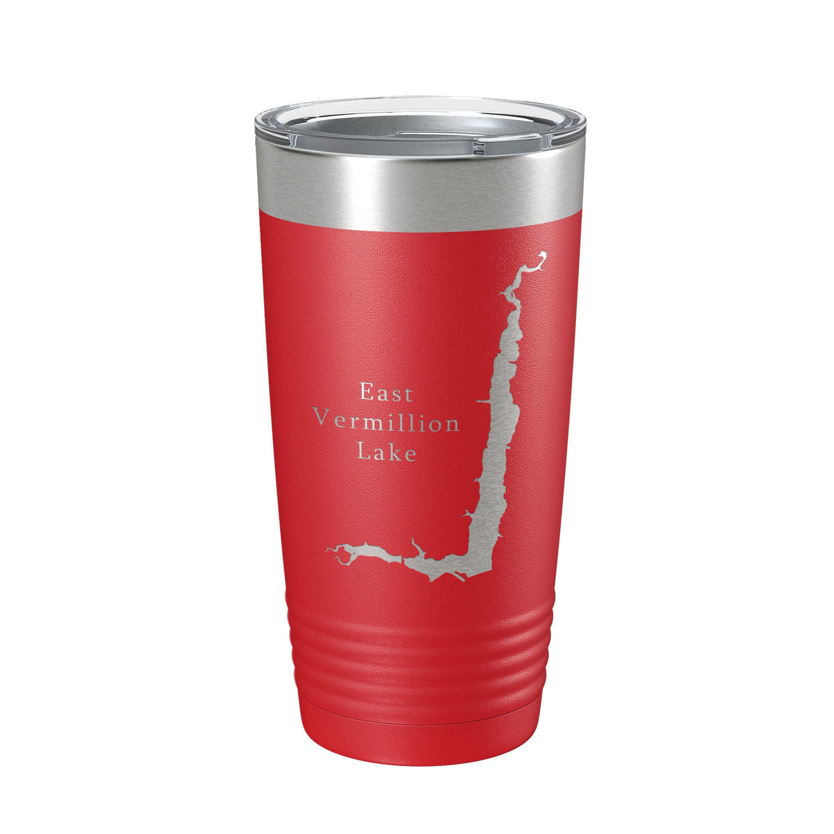 East Vermillion Lake Map Tumbler Travel Mug Insulated Laser Engraved Coffee Cup South Dakota 20 oz-10