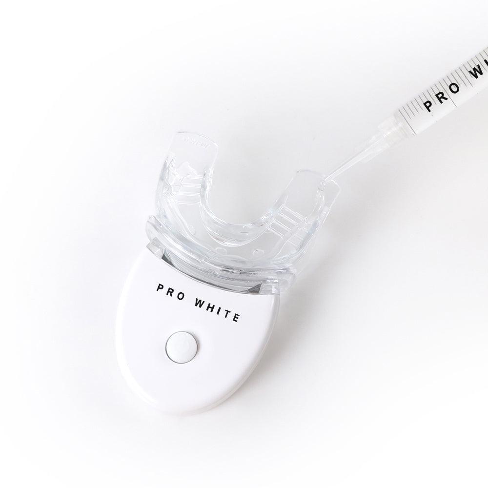 Starter PAP-X teeth whitening kit with LED light, mouth tray, and gel syringe. — view 3