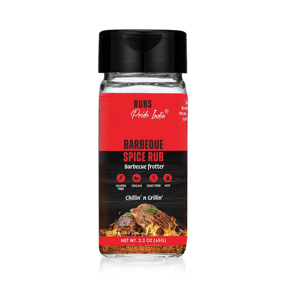 Gourmet BBQ spice rub seasoning blend with herbs and spices for grilling meats and vegetables