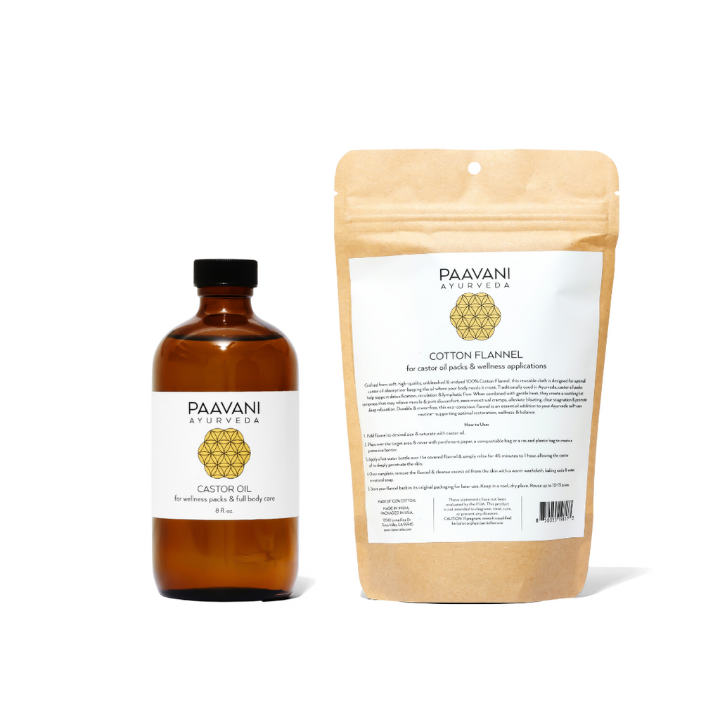 Castor Care Stack | Organic Castor Oil Pack Ritual-0
