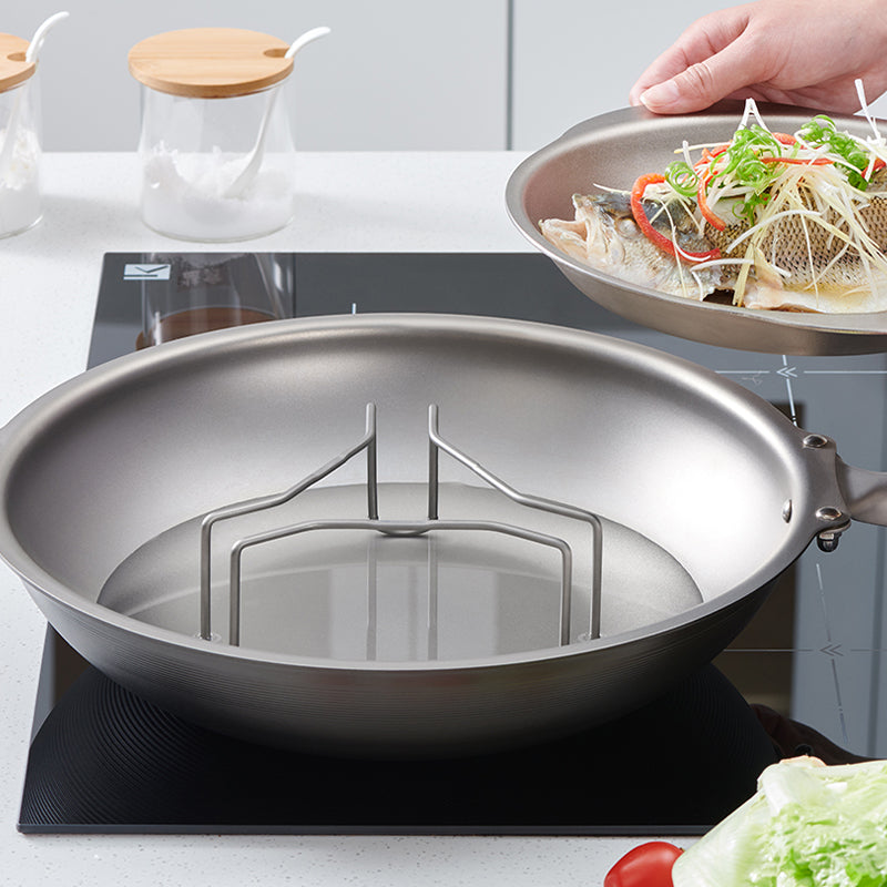 KEITH Titanium Tri-Leg Steaming Rack Series (Ti8732 High Tri-Leg Steaming Rack)-1