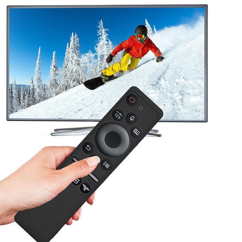 Bright silicone remote control cover with anti slip grip and full button access for smart televisions — view 3