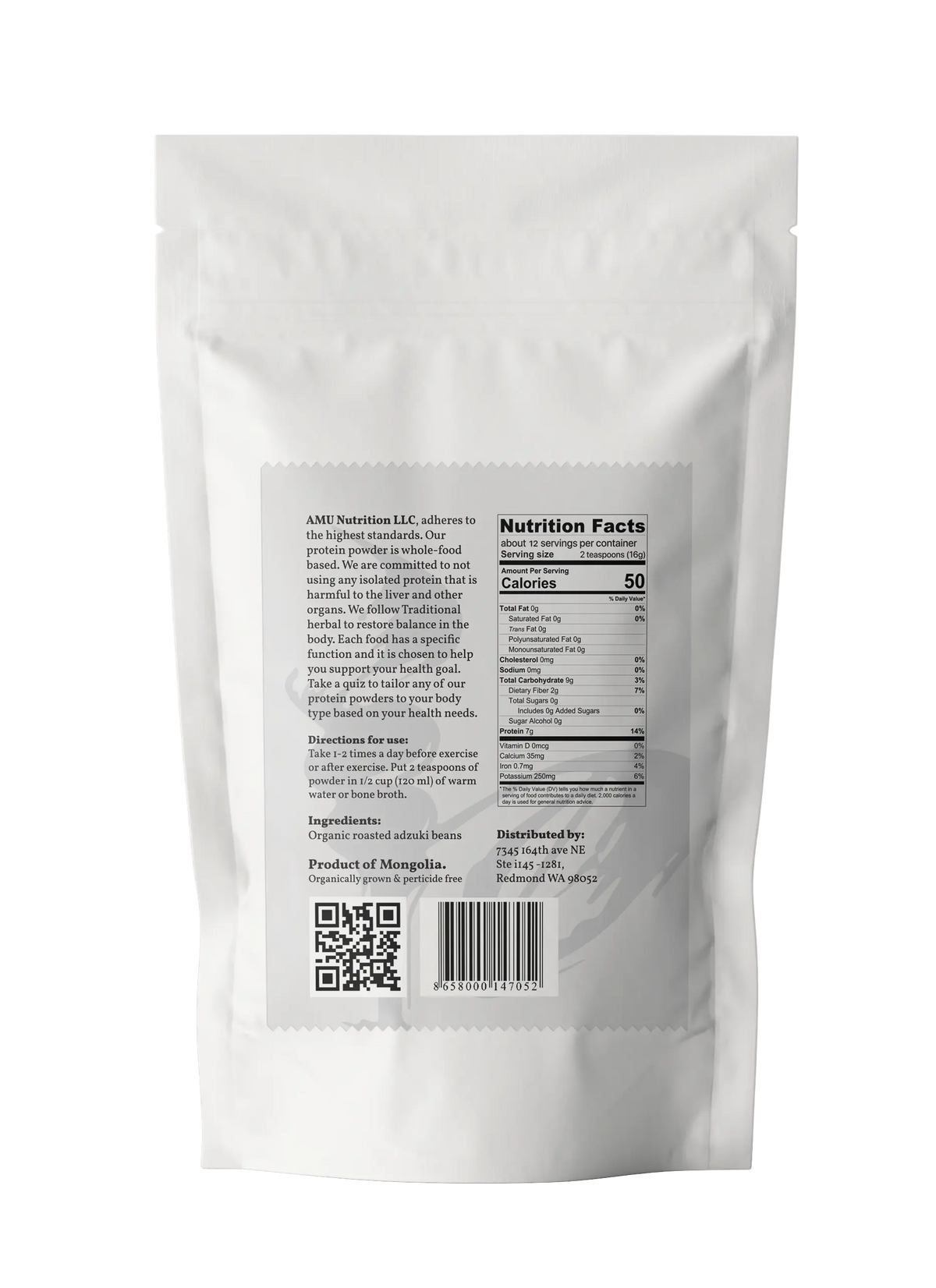 Roasted Adzuki Bean Powder 198g - Asian Superfood for Beauty & Wellness-1