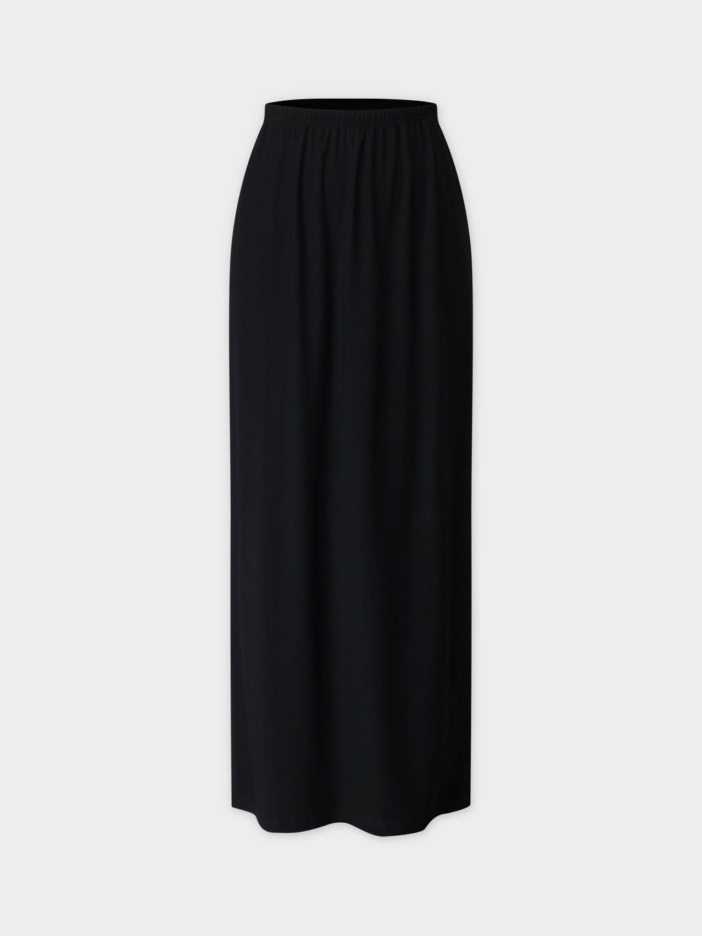 Maxi Stretch Skirt-Black-1