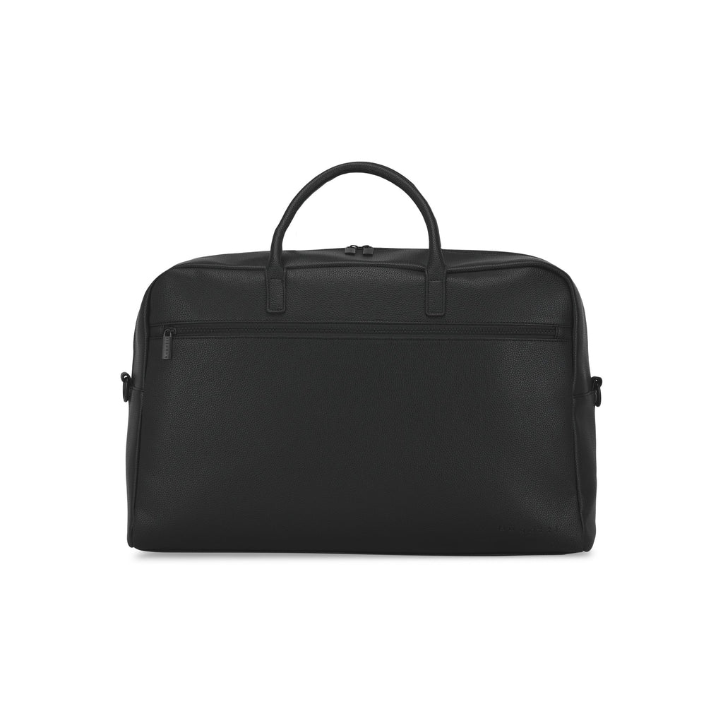 Premium Lisbon duffle bag, an elegant travel luggage with sturdy carrying handles and sleek structural design