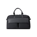 Madison duffle bag in premium nylon with PU leather accents and structural modern design