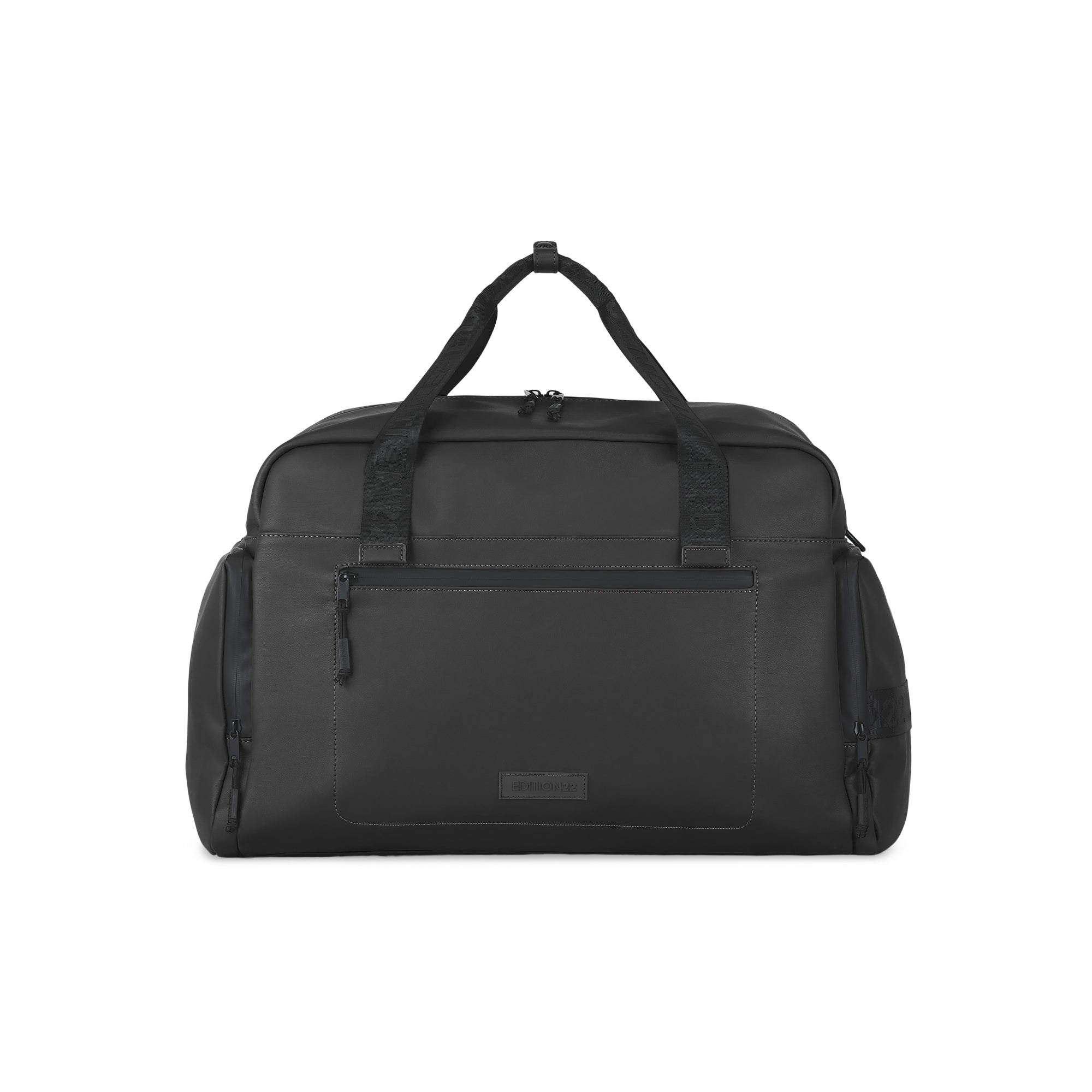 Vision Duffle Bag from recycled materials with sturdy handles shoulder strap and minimalist design