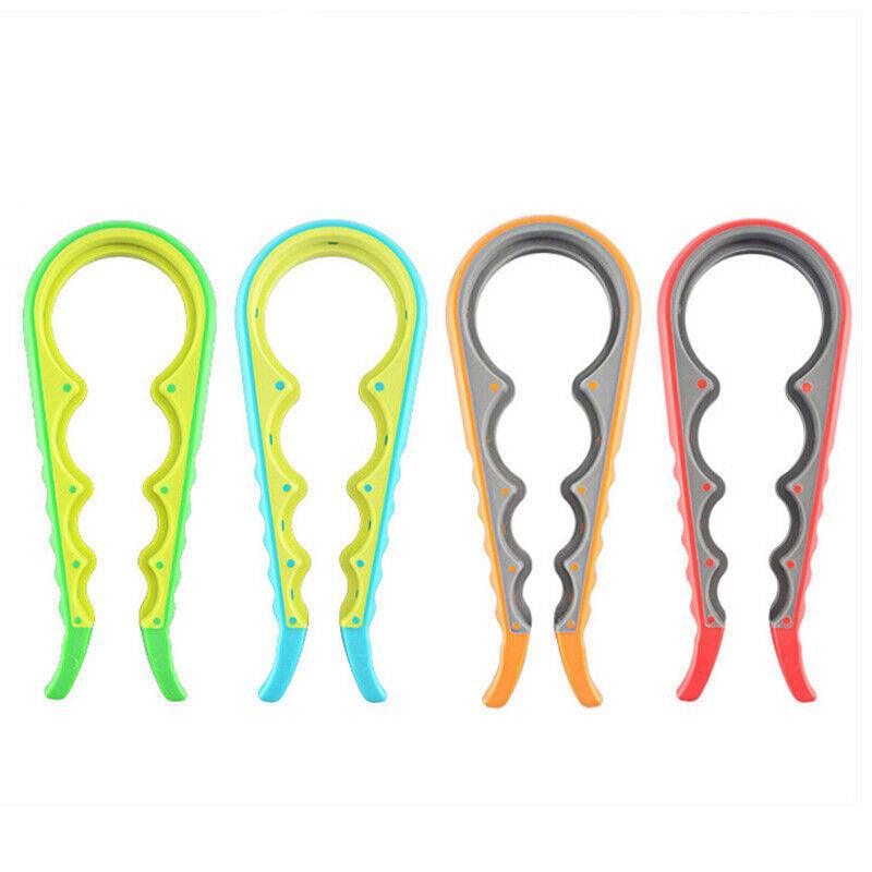 Multi-purpose silicone jar and bottle opener with ergonomic grip for easy, strain-free lid removal — view 2