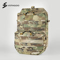VOTAGOO tactical hydration pack 3L MOLLE compatible carrier made of durable nylon with storage compartments